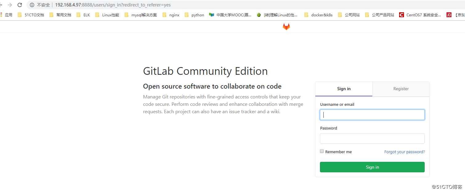 Gitlab的安装及基本使用
