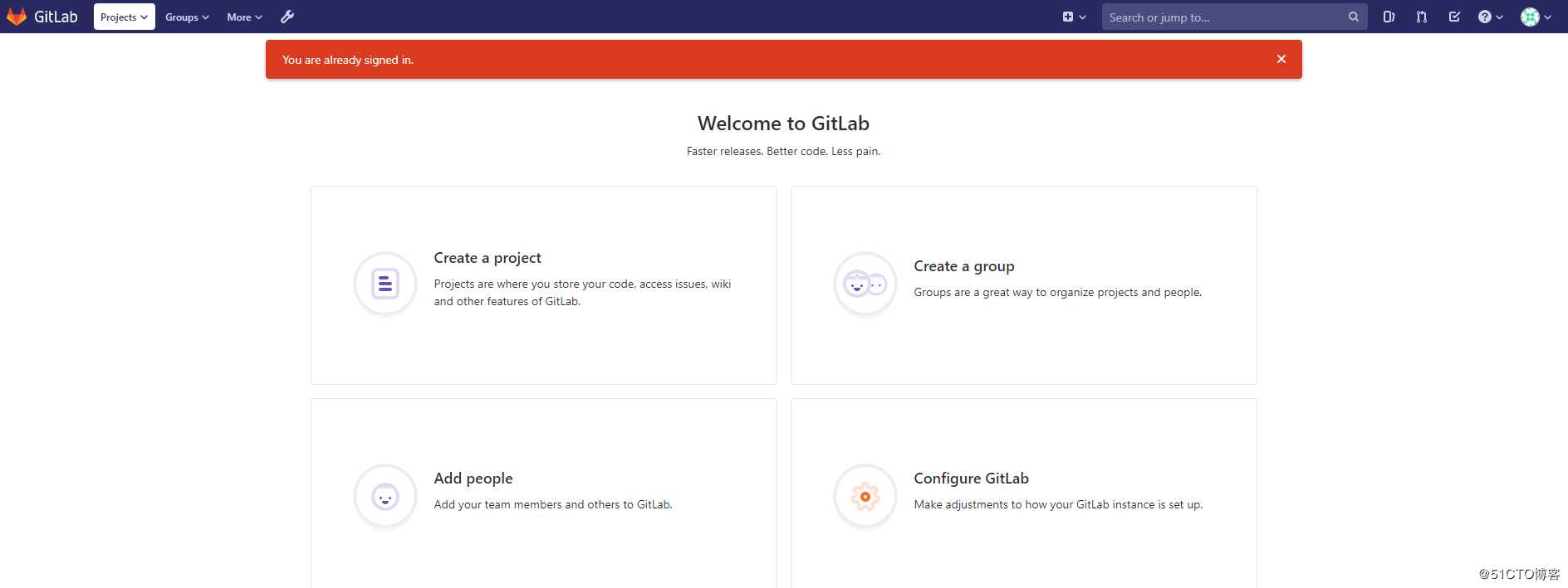 Gitlab的安装及基本使用
