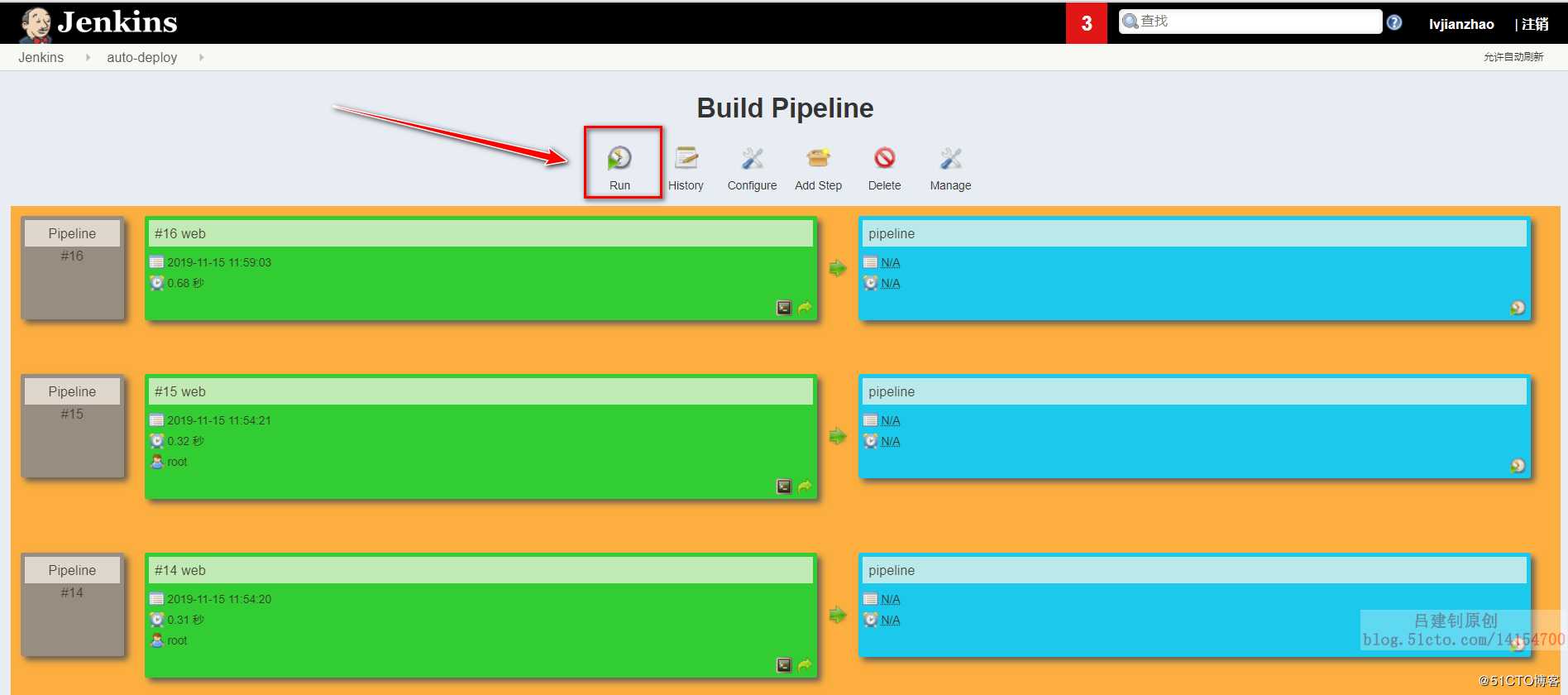 Jenkins之Pipeline代码流水线配置