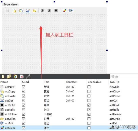 qt1.4简单写字板实现