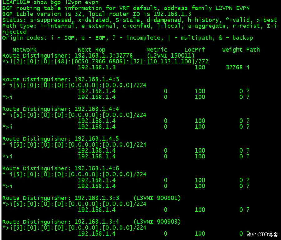 VXLAN IGP RR 实验