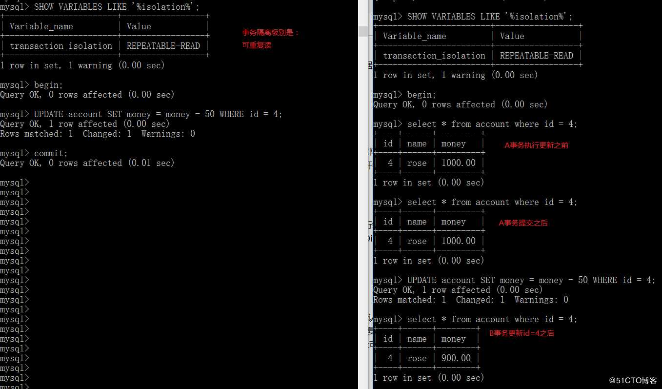 深入理解mysql事务