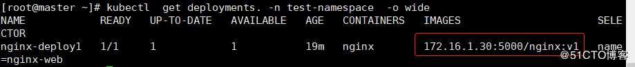 k8s核心资源对象& NameSpace（指定版本回滚）