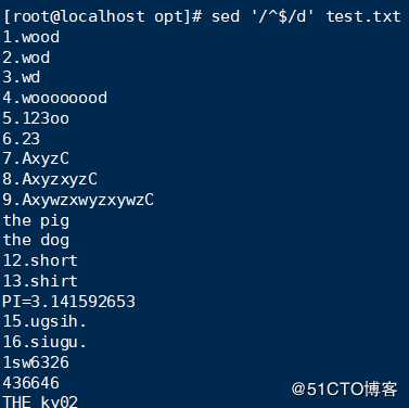 shell编程之正则表达式（二）sed工具