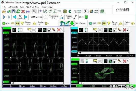 以太网虚拟示波器及以太网示波器几种高速远程测量的方法