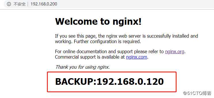 Centos7 keepalived +nginx