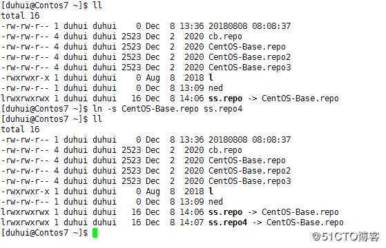 Linux中有两种不同的文件链接类别。  符号链接(又称软链接) 硬链接