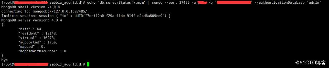 Zabbix3.4监控mongodb状态