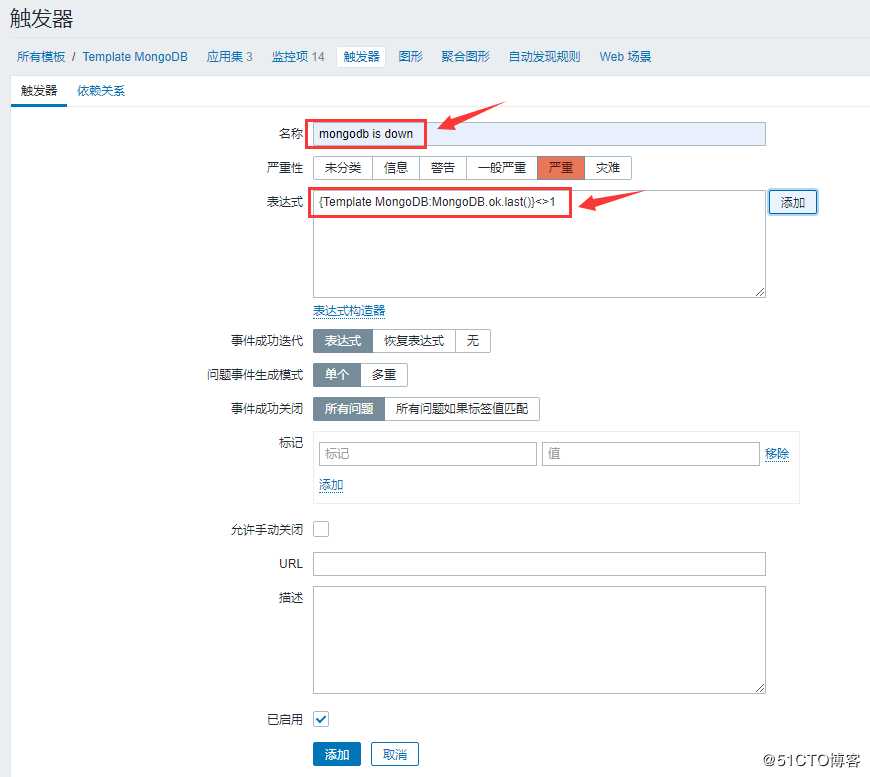 Zabbix3.4监控mongodb状态