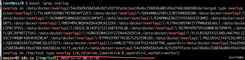 docker 存储驱之overlayFS