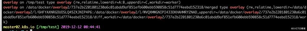 docker 存储驱之overlayFS