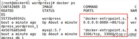 docker三剑客之docker-compose和搭建wordpress的博客