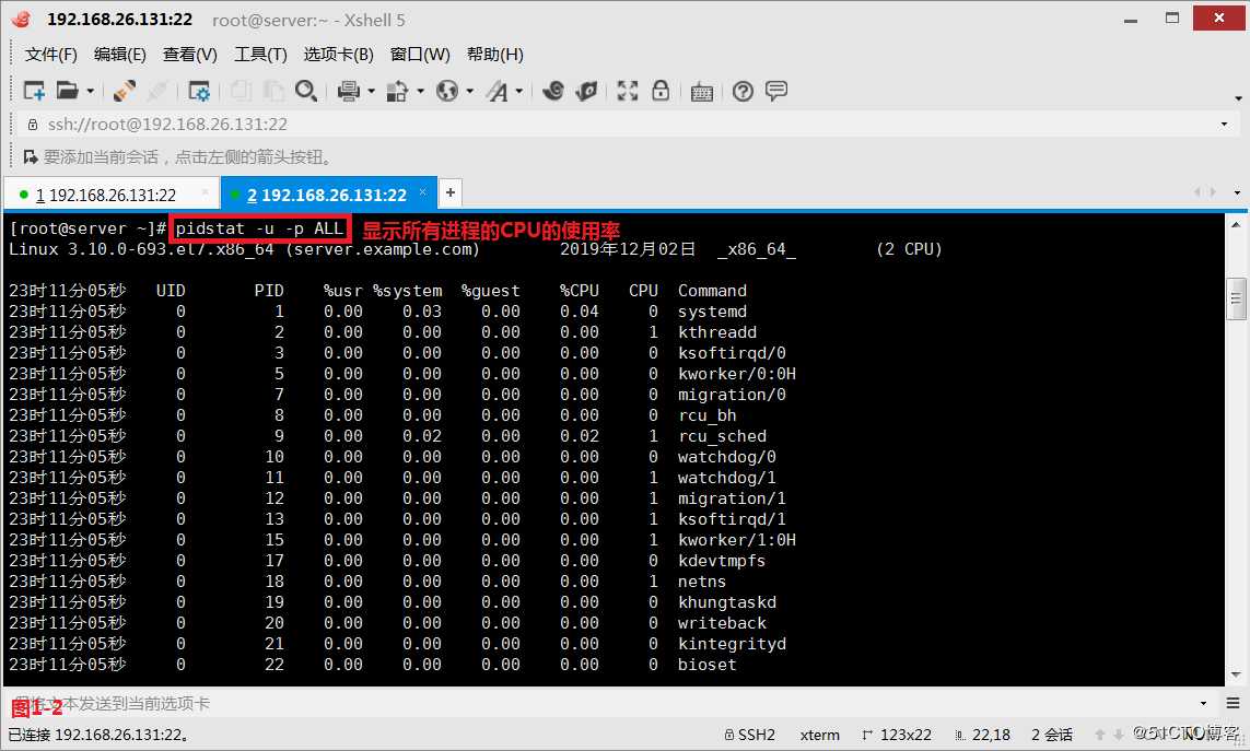 【我的Linux，我做主！】CPU监控命令之pidstat、mpstat命令