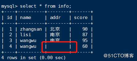 MySQL数据库管理