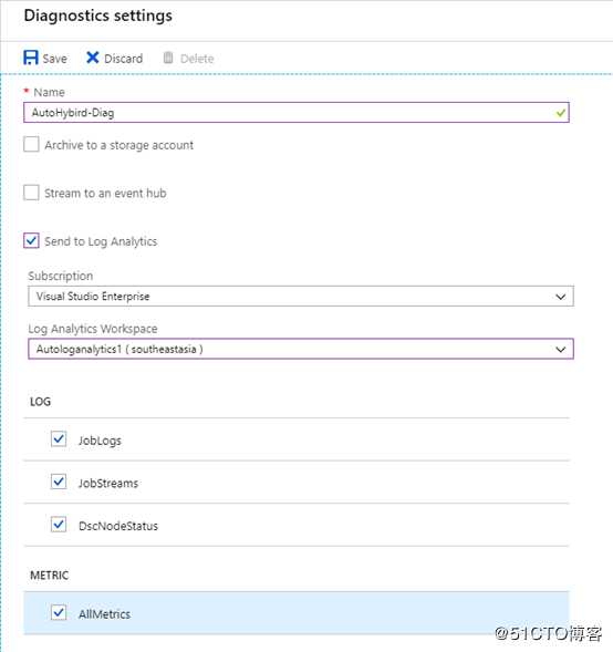 使用Azure Automation Hybrid管理本地SQL Server备份状态(一)