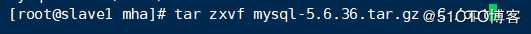 MySQL之MHA高可用配置及故障切换