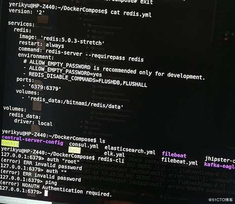 关于redis在docker-compose中免密配置的讨论