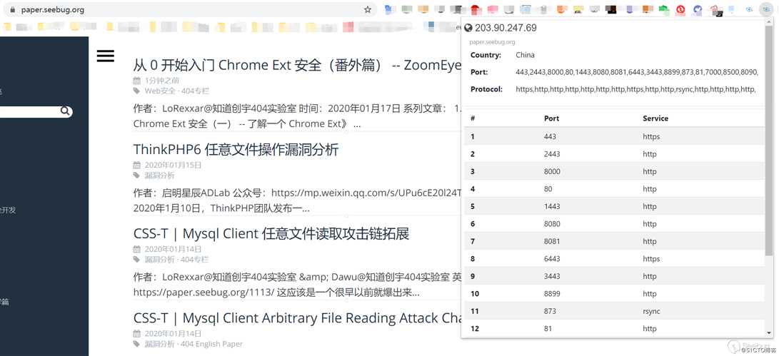 从 0 开始入门 Chrome Ext 安全（番外篇） -- ZoomEye Tools