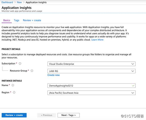 使用Application Insights监控网站可用性