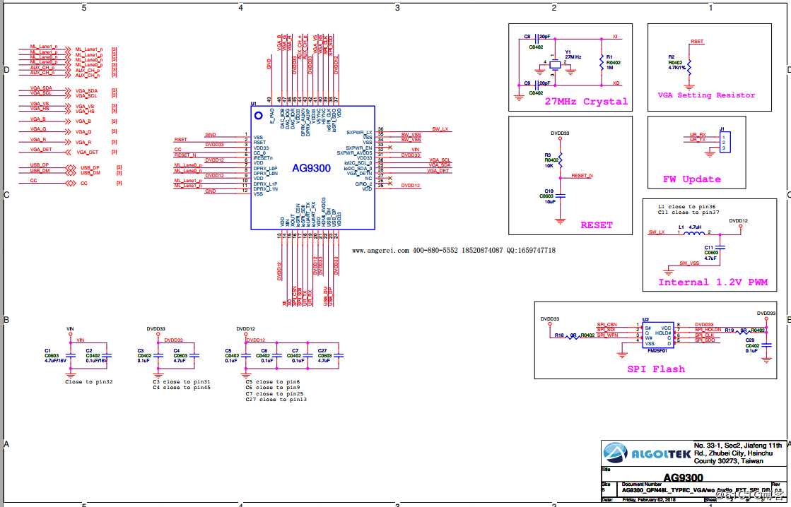 AG9300BQM demoboard设计资料|AG9300MCQ demoboard 设计方案