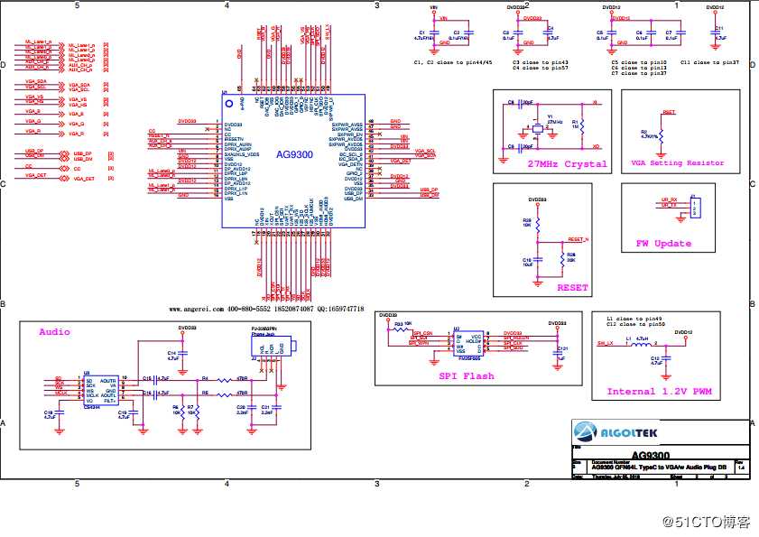 AG9300BQM demoboard设计资料|AG9300MCQ demoboard 设计方案