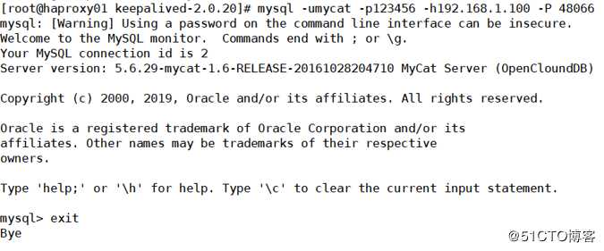 # IT明星不是梦 #MySQL高可用集群之基于MyCat部署HaProxy实现高可用