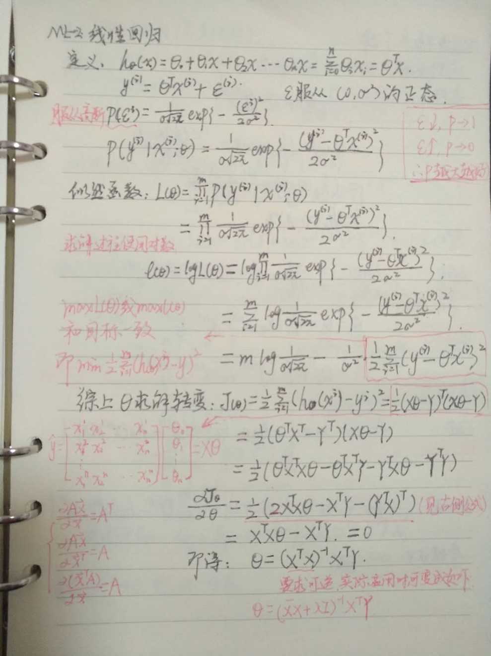 【ml-2】最小二乘法(least squares)介绍