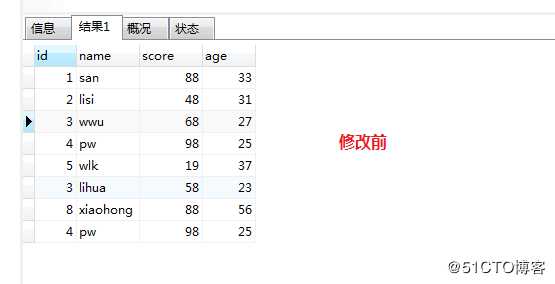 MYSQL 数据库基本操作