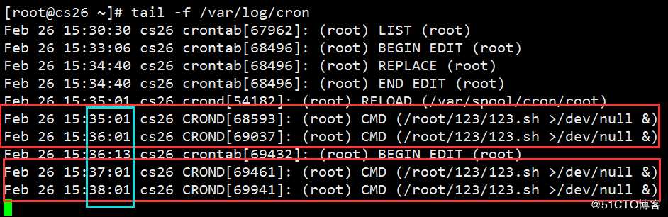 crontab 和 2>&1的含义