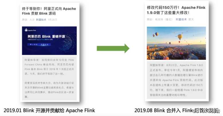 Flink1.9重大改进和新功能