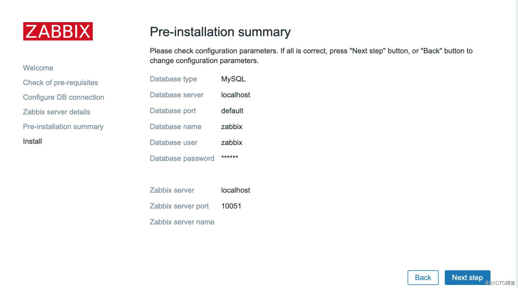 zabbix ubuntu 部署