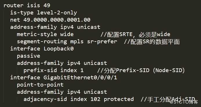 SP CCIE新一代流量控制技术Segment Routing Traffic-eng（SRTE）