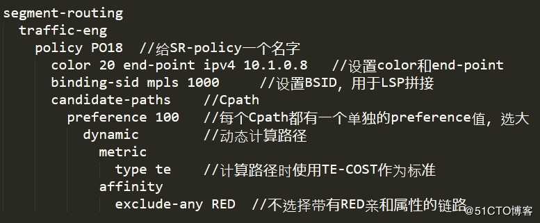 SP CCIE新一代流量控制技术Segment Routing Traffic-eng（SRTE）