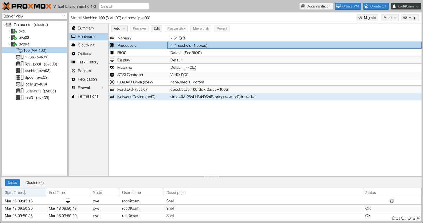 Proxmox VE 6.1从零带你了解之--虚拟机Clone