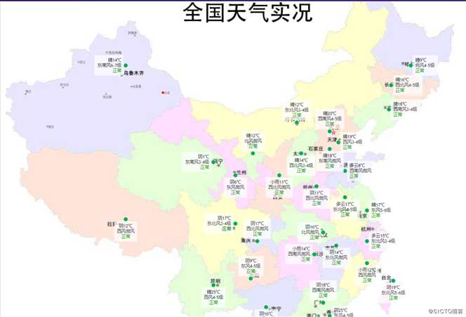 zabbix监控全国天气实况