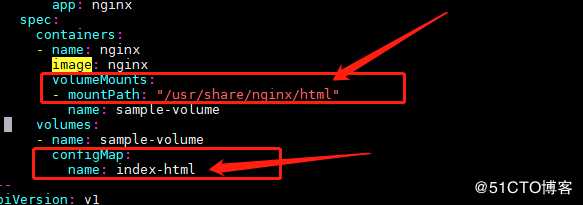 k8s使用ConfigMap配置mysql和nginx （13）