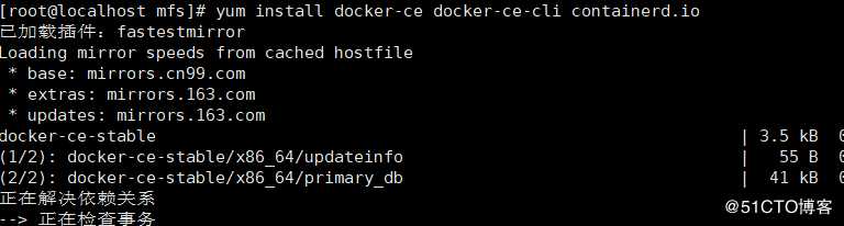 centos8.1安装docker