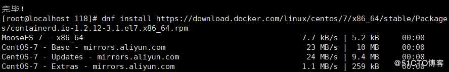 centos8.1安装docker