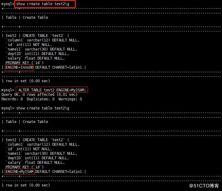 mysql数据表的基本操作