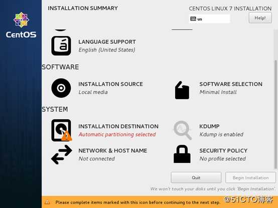 VMware workstation安装Centos7.2系统