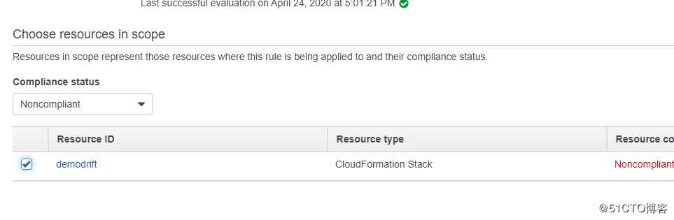 AWS Cloudformation -  Stack drift