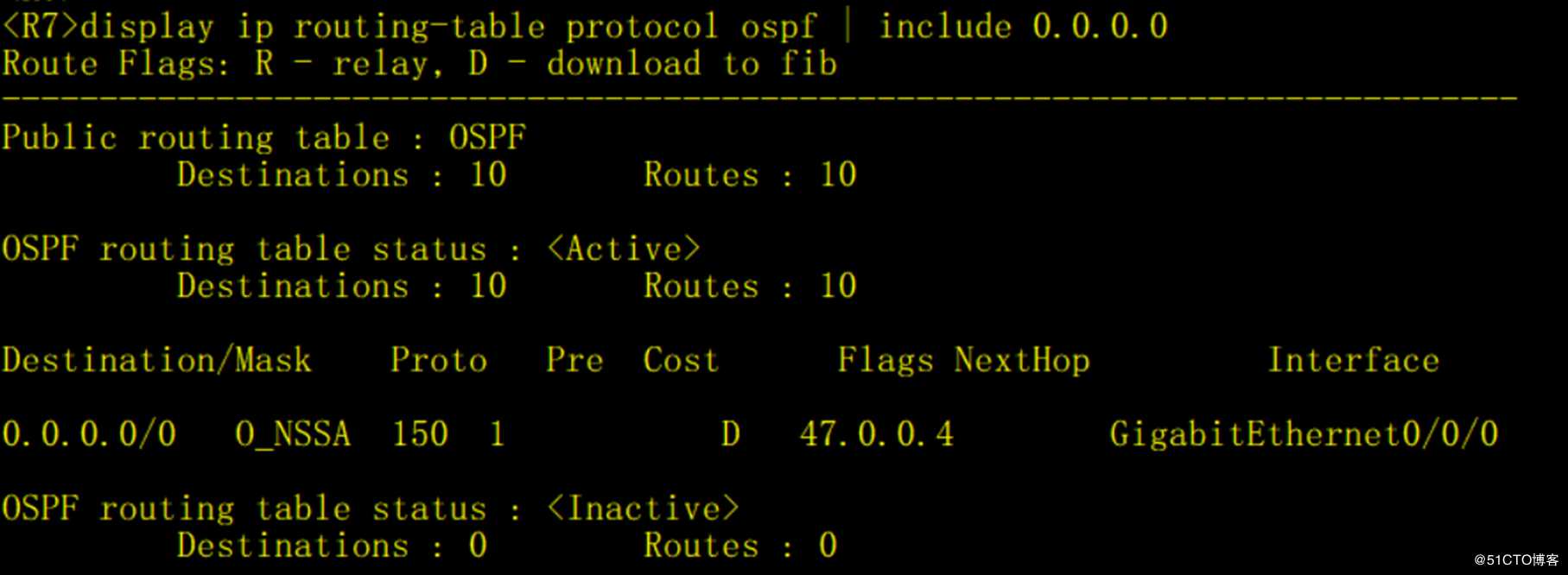 OSPF的特殊区域和其他特性