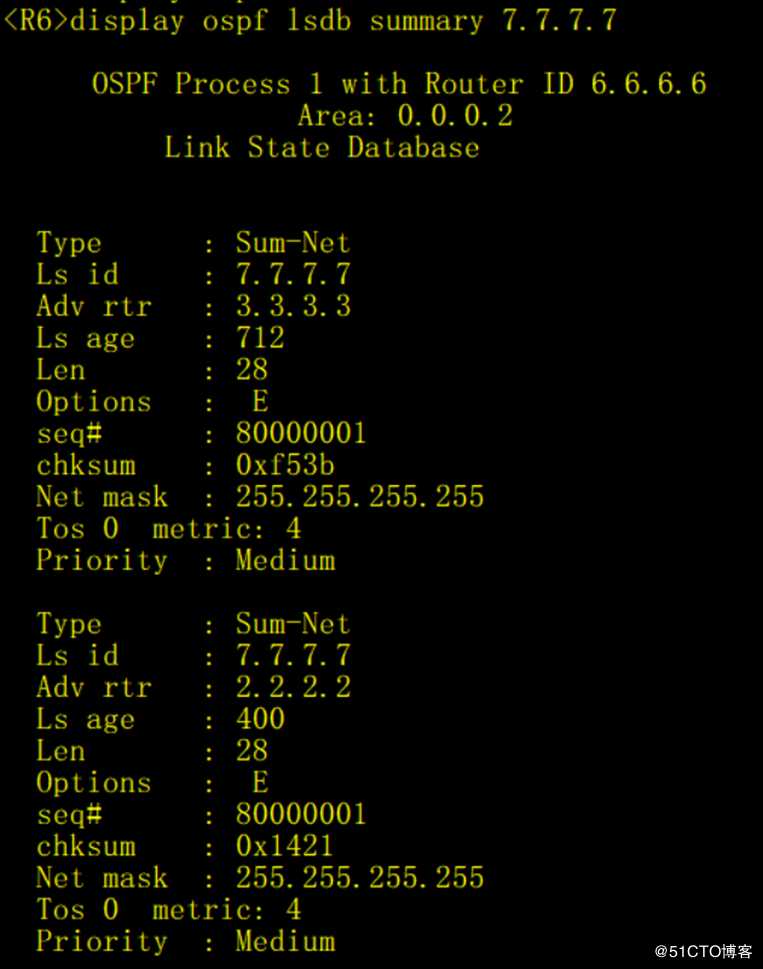 OSPF的特殊区域和其他特性