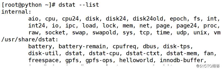 Python监控Linux系统（1）<dstat，glances，shell，dos2unix>