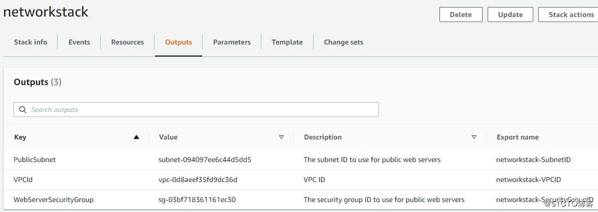 AWS Cloudformation - Cross Stack 学习总结