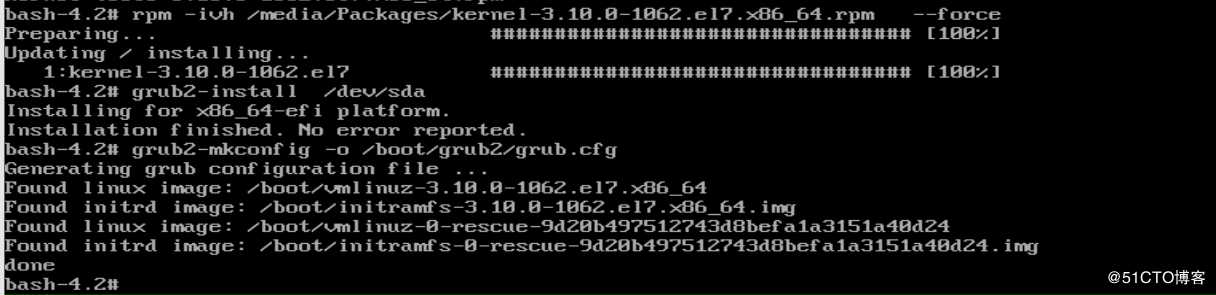 解决CentOS 7.7，/boot目录下所有文件丢失，系统无法启动的解决办法（三）