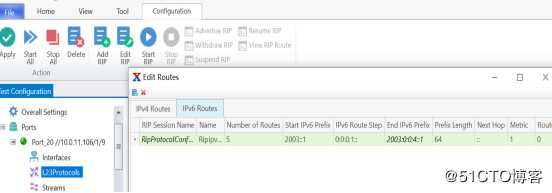 基于IPv6的RIPng路由协议测试——信而泰网络测试仪实操