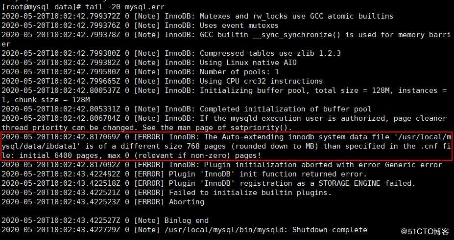 MySQL 之日志