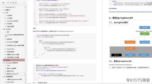 Java程序员必备的魔鬼文档,springboot核心资料,清晰!齐全!已跪!