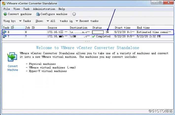 基于VMware Converter Standalone进行远程热克隆物理服务器